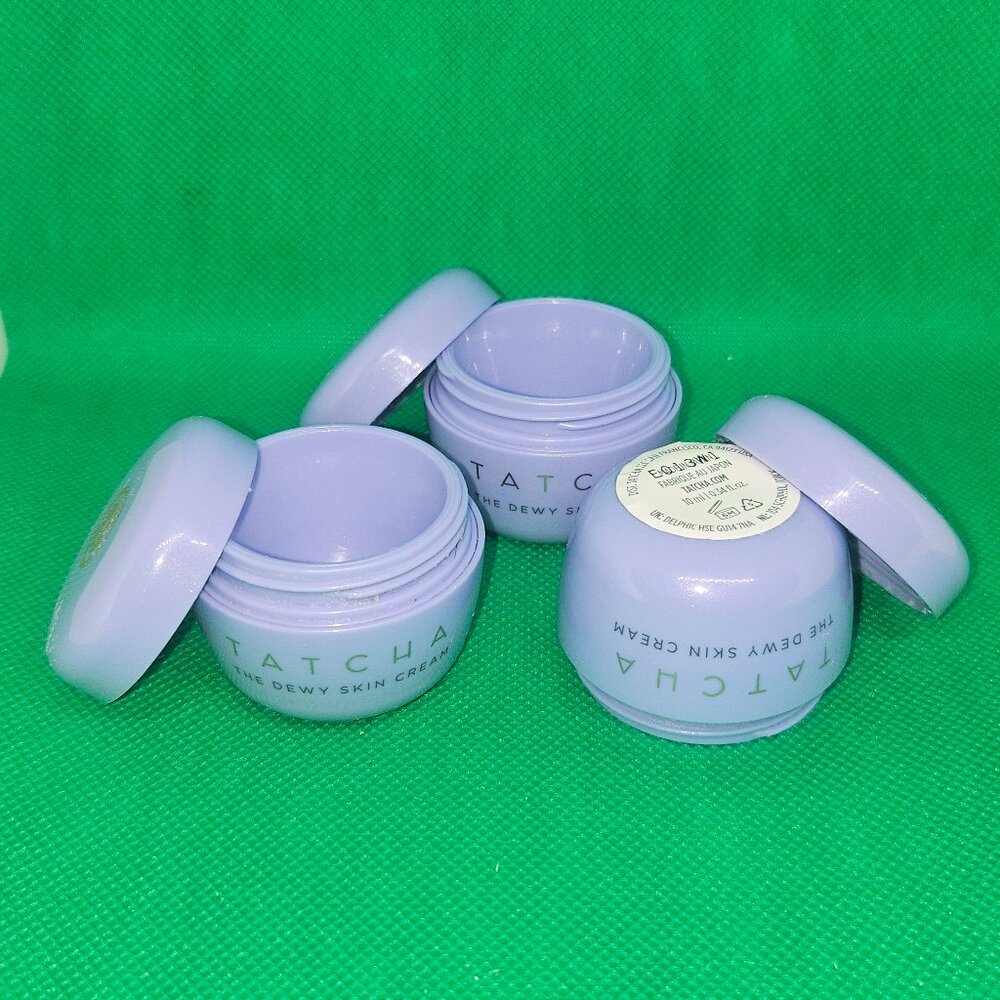 4 Tatcha EMPTY Jars (Refillable)